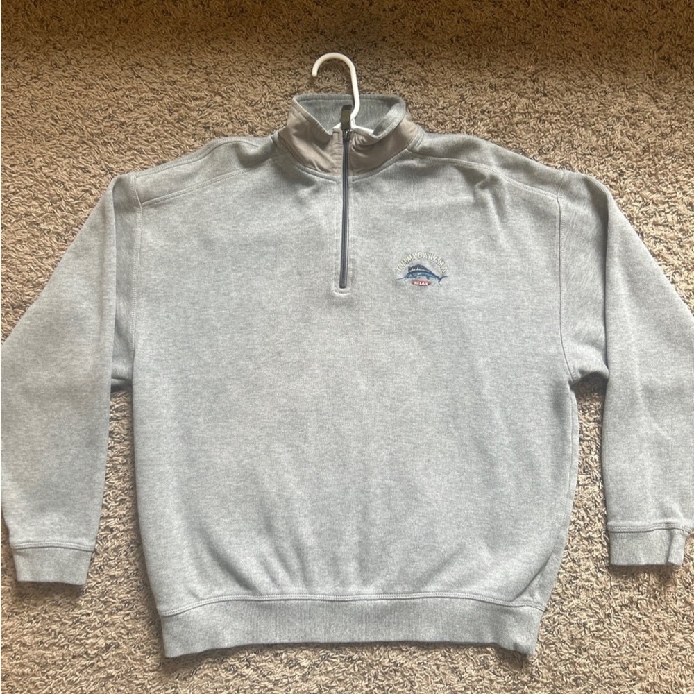 Y2K Vintage Tommy Bahama Relax Quarter Zip Sweater
